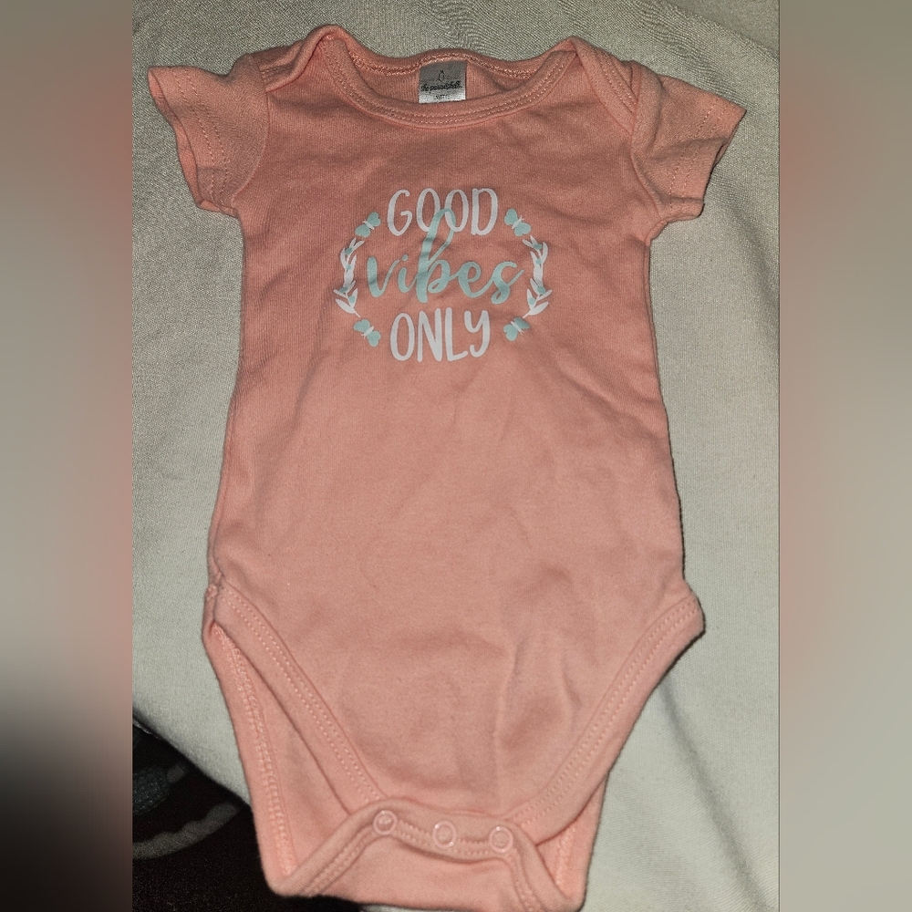 Pink Baby Onesie